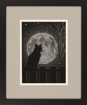 Лунный черный кот Dimensions DMS-70-65212, цена 1 378 руб. - интернет-магазин Мадам Брошкина