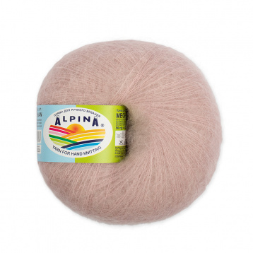 Пряжа Альпина Meghan цв.08 гр. розовый Alpina 68141547284, цена 4 629 руб. - интернет-магазин Мадам Брошкина