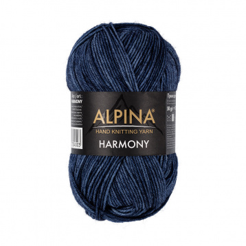 Пряжа Альпина Harmony цв.06 синий Alpina 92602276944, цена 5 121 руб. - интернет-магазин Мадам Брошкина