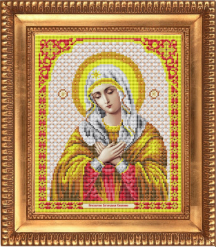 Пресвятая Богородица Умиление Благовест И-4006, цена 183 руб. - интернет-магазин Мадам Брошкина