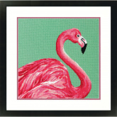 Розовый фламинго Dimensions 71-20086