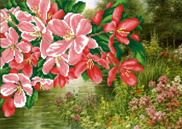 Цветочный рай М.П. Студия Г-055, цена 364 руб. - интернет-магазин Мадам Брошкина
