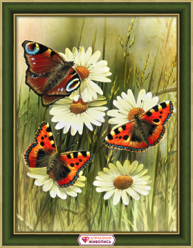 Бабочки Алмазная живопись 1914, цена 1 702 руб. - интернет-магазин Мадам Брошкина