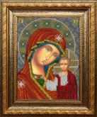 Икона Казанской Божией Матери Вышиваем бисером L157