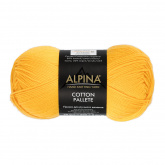 Пряжа Альпина Cotton Pallete цв.11 желтый Alpina 92603475524