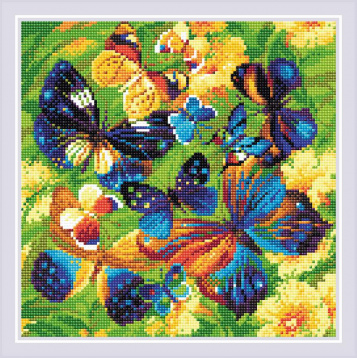 Яркие бабочки Риолис AM0038, цена 1 962 руб. - интернет-магазин Мадам Брошкина