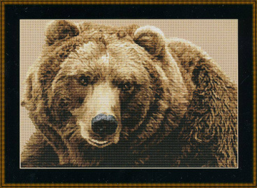 Бурый медведь Kustom Krafts 20317, цена $49 - интернет-магазин Мадам Брошкина