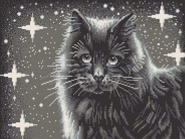 Черный кот Конёк 7803, цена 462 руб. - интернет-магазин Мадам Брошкина