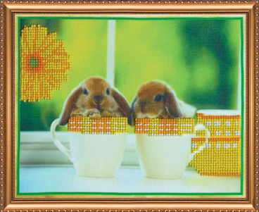 Кролики 1 Абрис Арт AB-011, цена 715 руб. - интернет-магазин Мадам Брошкина