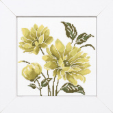 Lime green flower I  Lanarte PN-0008292