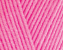 Пряжа Ализе Cotton Baby Soft цв.181 т.розовый Alize COT.SB.181