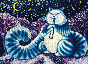 Лунный кот Сделай своими руками Л-07, цена 472 руб. - интернет-магазин Мадам Брошкина