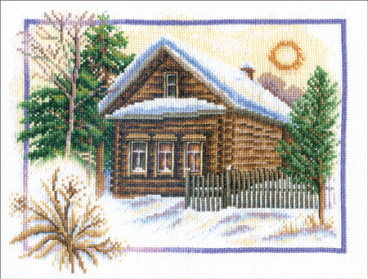 Зима в деревне Panna ПС-0333, цена 723 руб. - интернет-магазин Мадам Брошкина