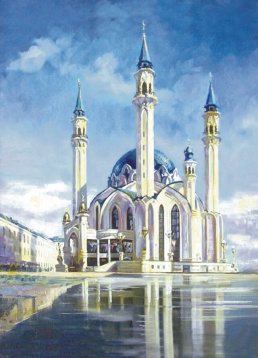 Мечеть Кул-Шариф Цветной LE022, цена 2 090 руб. - интернет-магазин Мадам Брошкина