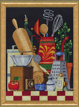 Кухонный натюрморт Janlynn 017-0105, цена 4 364 руб. - интернет-магазин Мадам Брошкина
