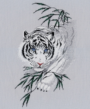 Белый тигр Овен 1438, цена 1 336 руб. - интернет-магазин Мадам Брошкина