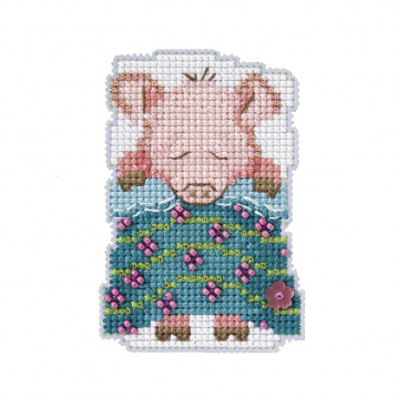 Свинка под одеялом Mill Hill MH182211, цена 3 467 руб. - интернет-магазин Мадам Брошкина