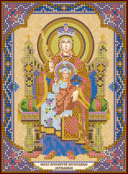 Богородица Державная Абрис Арт ACK-167, цена 338 руб. - интернет-магазин Мадам Брошкина