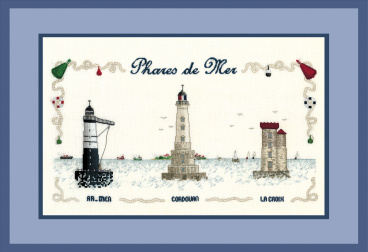 "Phares De Mer" (Морские маяки) Le Bonheur des Dames 1133, цена 5 286 руб. - интернет-магазин Мадам Брошкина