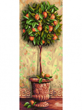 Панно. Апельсиновое дерево Molly KHS0013, цена 1 624 руб. - интернет-магазин Мадам Брошкина