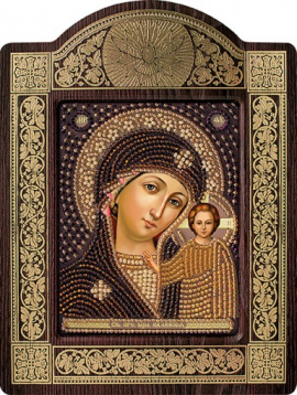Богородица Казанская Nova Sloboda СН8002, цена 1 295 руб. - интернет-магазин Мадам Брошкина