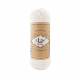 Пряжа Ализе Superwash Artisan цв.0055 белый Alize SUPERWASH.ARTISAN.0055