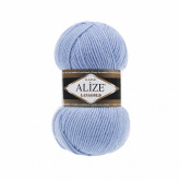 Пряжа Ализе LanaGold цв.040 голубой Alize LANA.GOLD.040