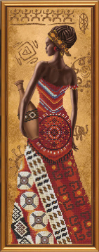 Африканка с кувшином Nova Sloboda НД2076, цена 1 431 руб. - интернет-магазин Мадам Брошкина
