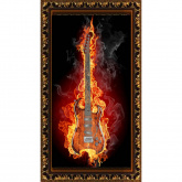 Гитара в огне Конёк 8501