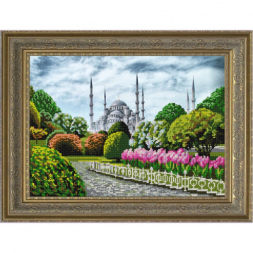 Голубая мечеть Конёк 9672, цена 405 руб. - интернет-магазин Мадам Брошкина