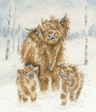 Highland Christmas Bothy Threads XHD128, цена 4 429 руб. - интернет-магазин Мадам Брошкина