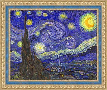 Звездная ночь Алмазная живопись АЖ.1528, цена 2 556 руб. - интернет-магазин Мадам Брошкина