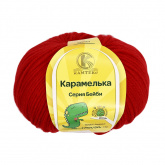 Пряжа Камтекс Карамелька цв.046 красный Камтекс КАМТ.КАРАМ.046