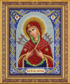Пресвятая Богородица Семистрельная Паутинка Б1026