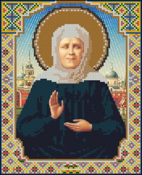 Икона Святой Матроны Алмазное хобби Ah3148, цена 971 руб. - интернет-магазин Мадам Брошкина