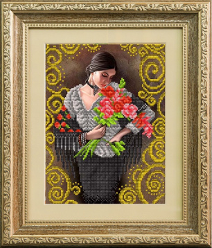 Прекрасный букет прекрасной женщине Благовест К-4048, цена 183 руб. - интернет-магазин Мадам Брошкина