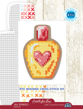 Сердце во флаконе RTO EHW021, цена 130 руб. - интернет-магазин Мадам Брошкина