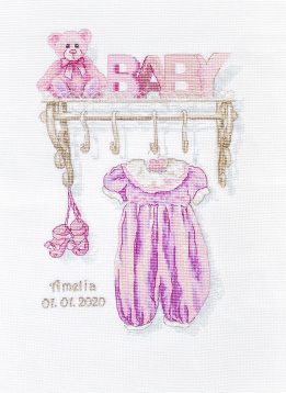 Рождение девочки Luca-s B1175, цена 1 042 руб. - интернет-магазин Мадам Брошкина