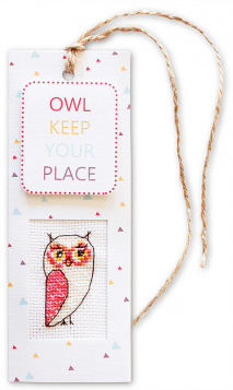 Закладка для книг "Owl keep your place" Luca-s N50, цена 253 руб. - интернет-магазин Мадам Брошкина