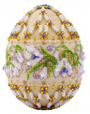 Яйцо пасхальное "Подснежники" Риолис В212
