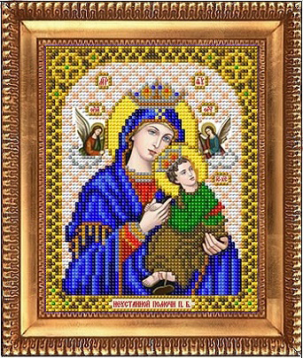 Пресвятая Богородица Неустанной помощи Благовест И-5037, цена 108 руб. - интернет-магазин Мадам Брошкина