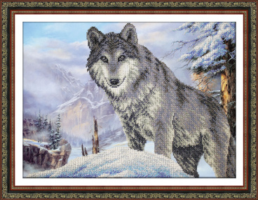 Волк Паутинка Б1472, цена 1 696 руб. - интернет-магазин Мадам Брошкина