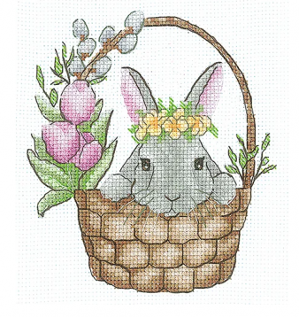 Весенний кролик Сделай своими руками В-37, цена 423 руб. - интернет-магазин Мадам Брошкина