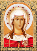 Икона Святая Татьяна Алмазная живопись 1843