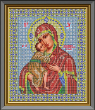 Икона Божией Матери Феодоровская Galla Collection И033, цена 2 593 руб. - интернет-магазин Мадам Брошкина