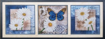 Цветы любви (триптих) Магия Канвы Б-038, цена 3 116 руб. - интернет-магазин Мадам Брошкина