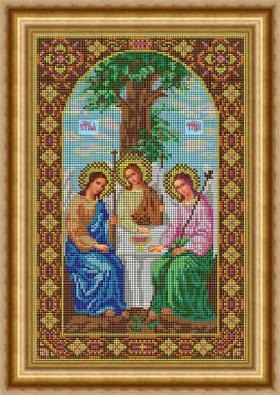 Святая Троица Galla Collection И049, цена 2 200 руб. - интернет-магазин Мадам Брошкина