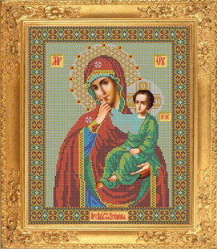 Икона Божией Матери Отрада или утешение Galla Collection И024, цена 2 593 руб. - интернет-магазин Мадам Брошкина