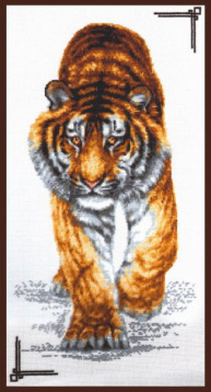 Поступь тигра Палитра 02.002, цена 874 руб. - интернет-магазин Мадам Брошкина
