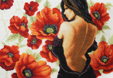 "Пора цветения" по рисунку В. Черкасова Марья Искусница 08.001.03